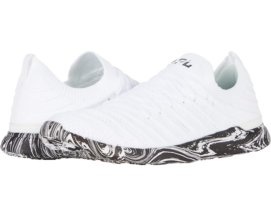 

Кроссовки Athletic Propulsion Labs (APL) Techloom Wave, цвет White/Black/Marble