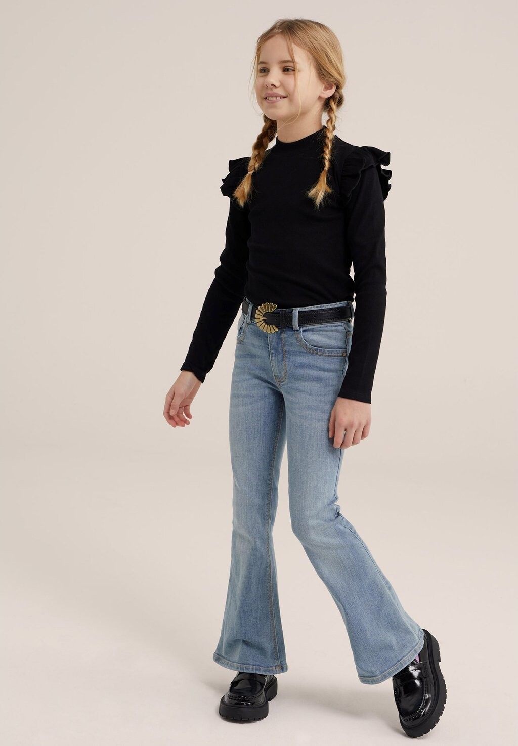Вязаный свитер MET RUCHES WE Fashion, цвет black — фото 3