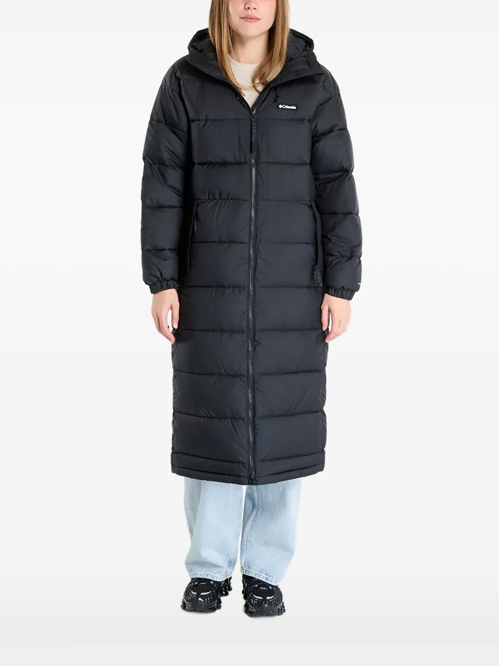 

Длинное пальто с капюшоном Pike Lake Columbia, черный