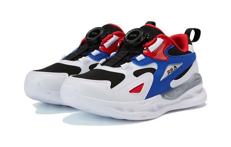 Кроссовки детские "Дошкольные" Fila Kids, синий/белый — фото 2