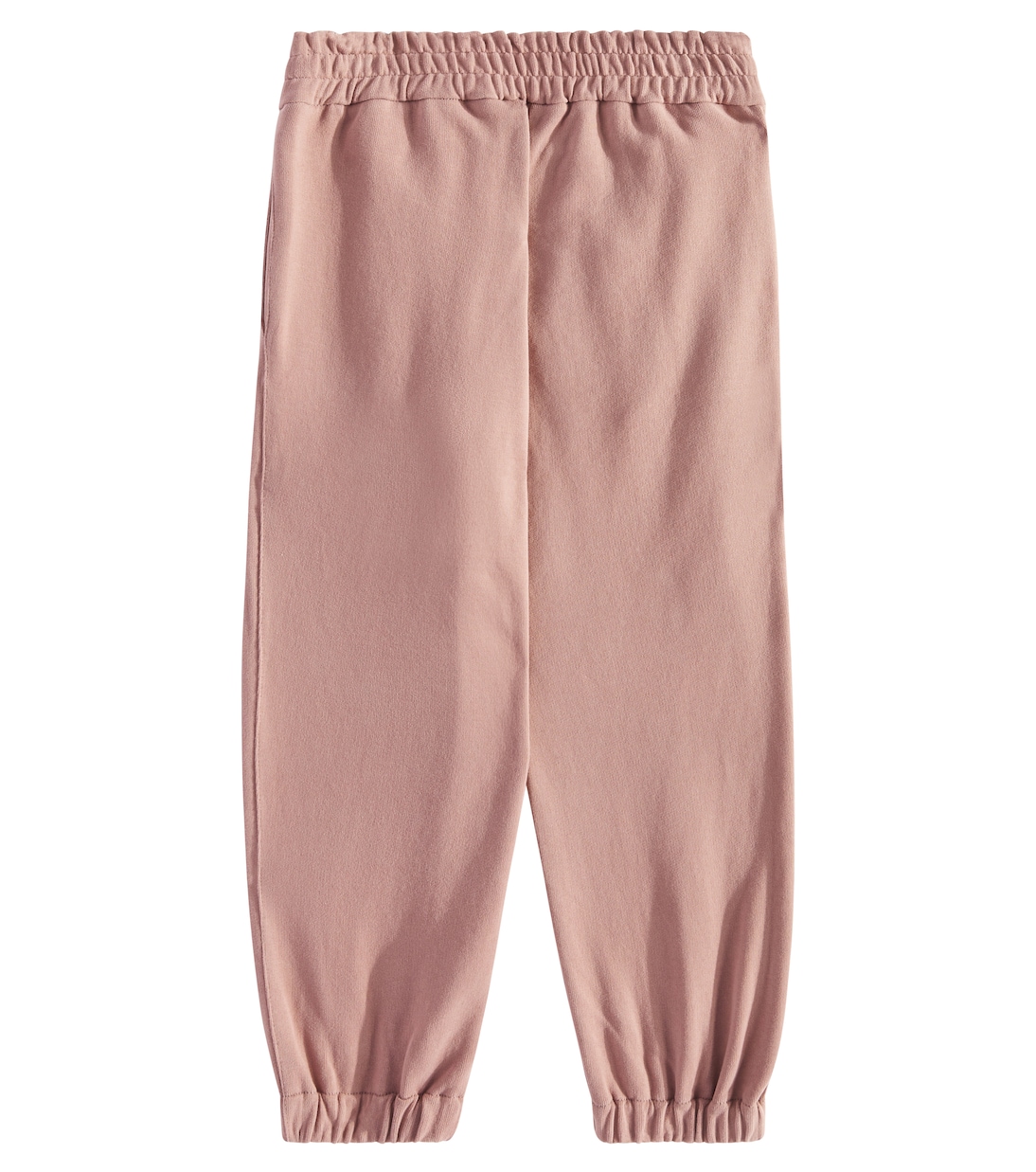 Хлопковые спортивные штаны Brunello Cucinelli Kids, Rose Powder — фото 4