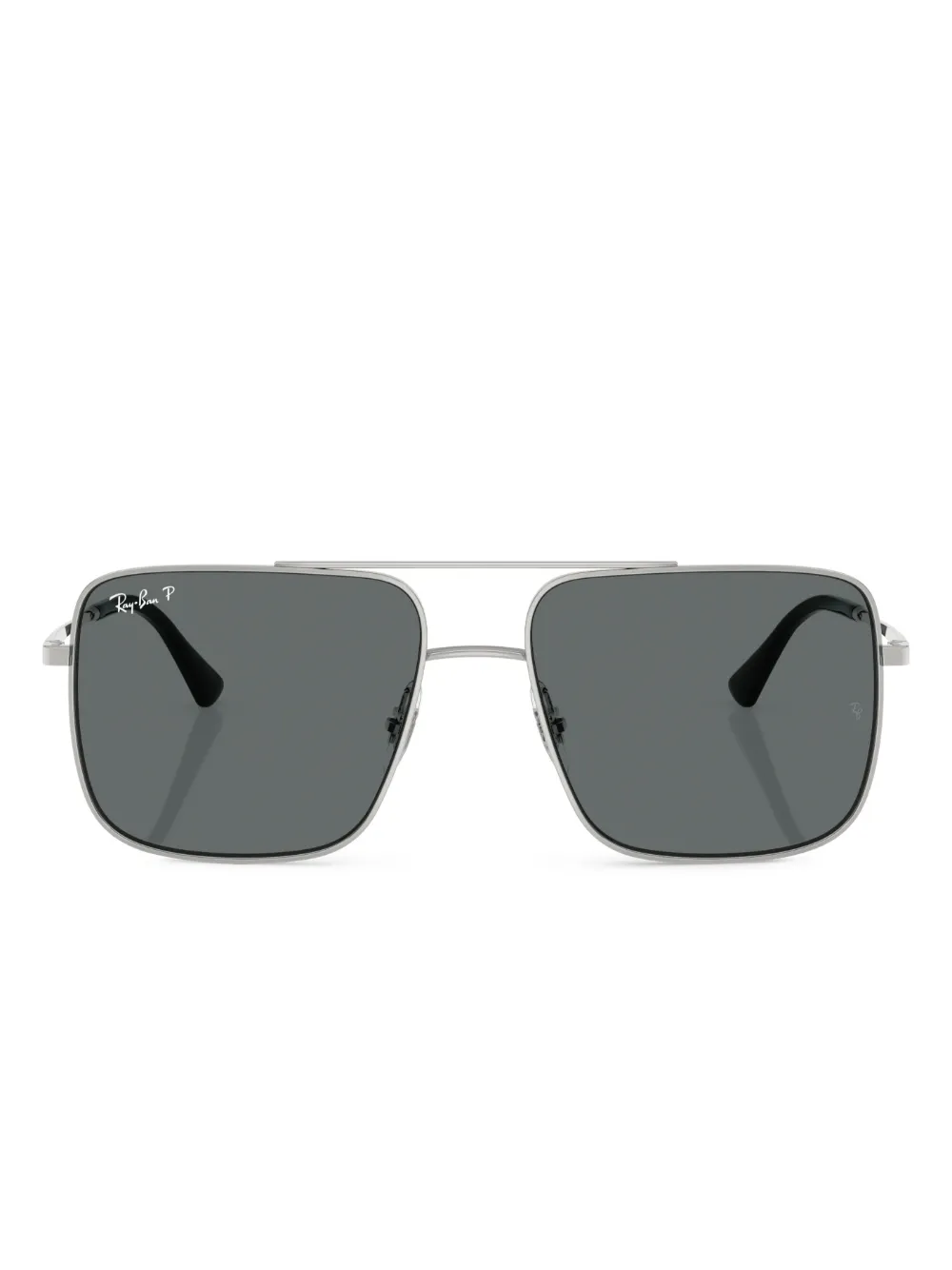 

Солнцезащитные очки Ari Bio-Based Ray-Ban, серебряный