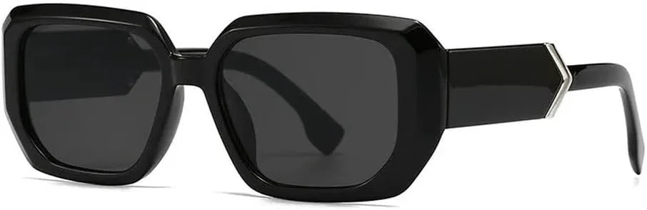 

Популярные модные солнцезащитные очки конфетных цветов для женщин и мужчин в стиле ретро с защитой от УФ-излучения UV400, SUN3668 Generic, C1 Black Black