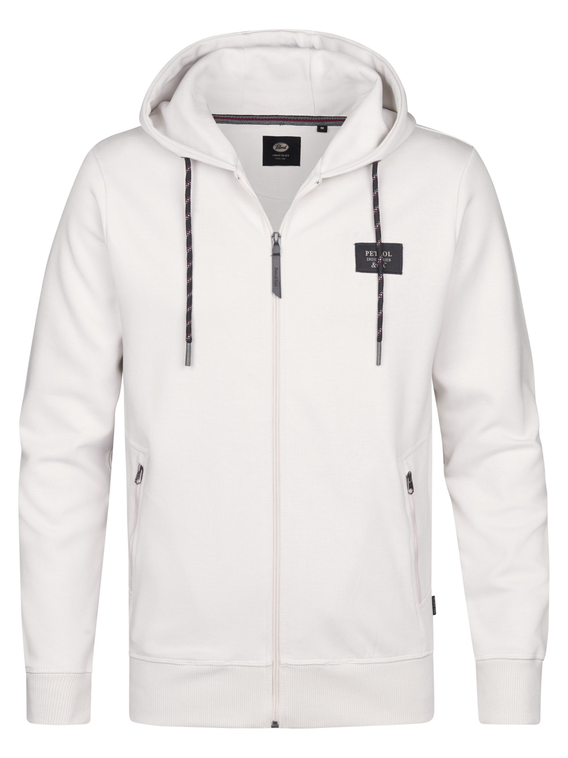 

Petrol Industries Толстовка с молнией 'Trofeo' в белом цвете