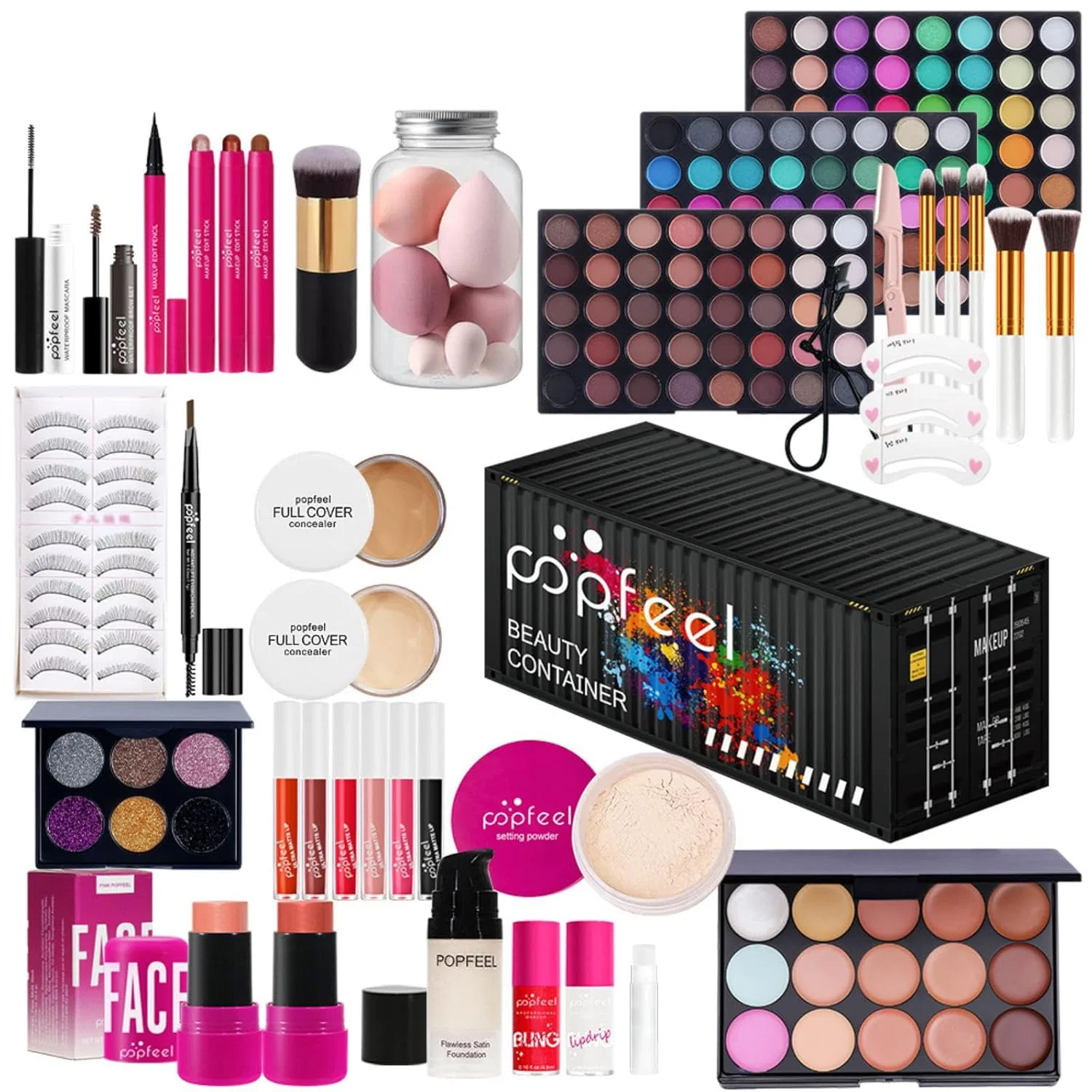 Набор косметики «Xmas Make-Up Sets Advent Calendar 2025» от FantasyDay Fantasyday, Pop011B — фото 3