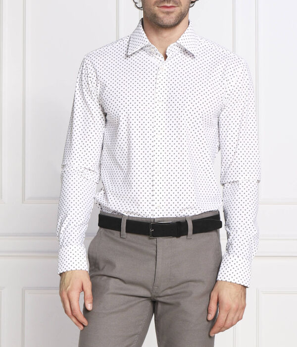 

Рубашка p-hank-kent-c1-222 Slim fit Boss, белый