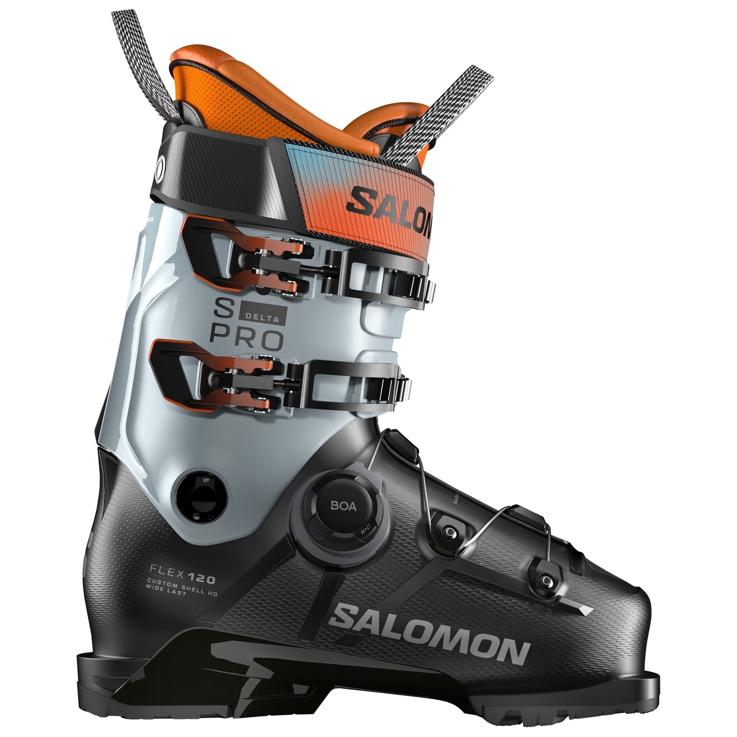 

Горнолыжные ботинки Salomon S Pro Delta BOA 120 GW, черный/арона/серебристый