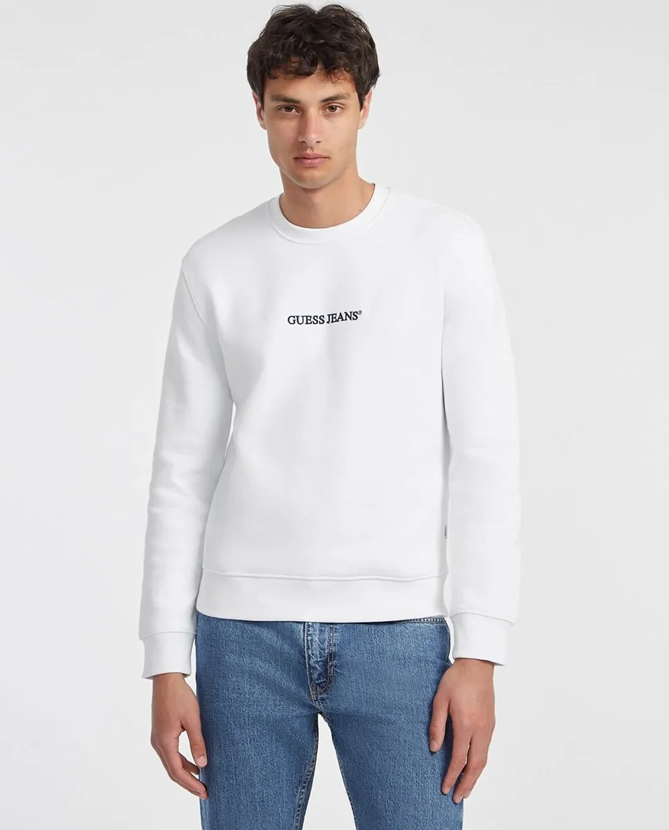 

Толстовка с капюшоном Guess Jeans, белый