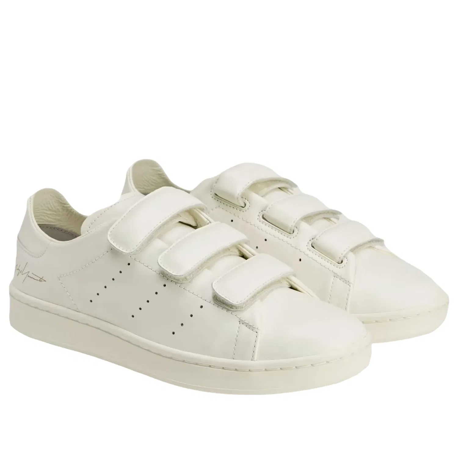 Кроссовки Adidas Y-3 Stan Smith на липучке, белый — фото 2
