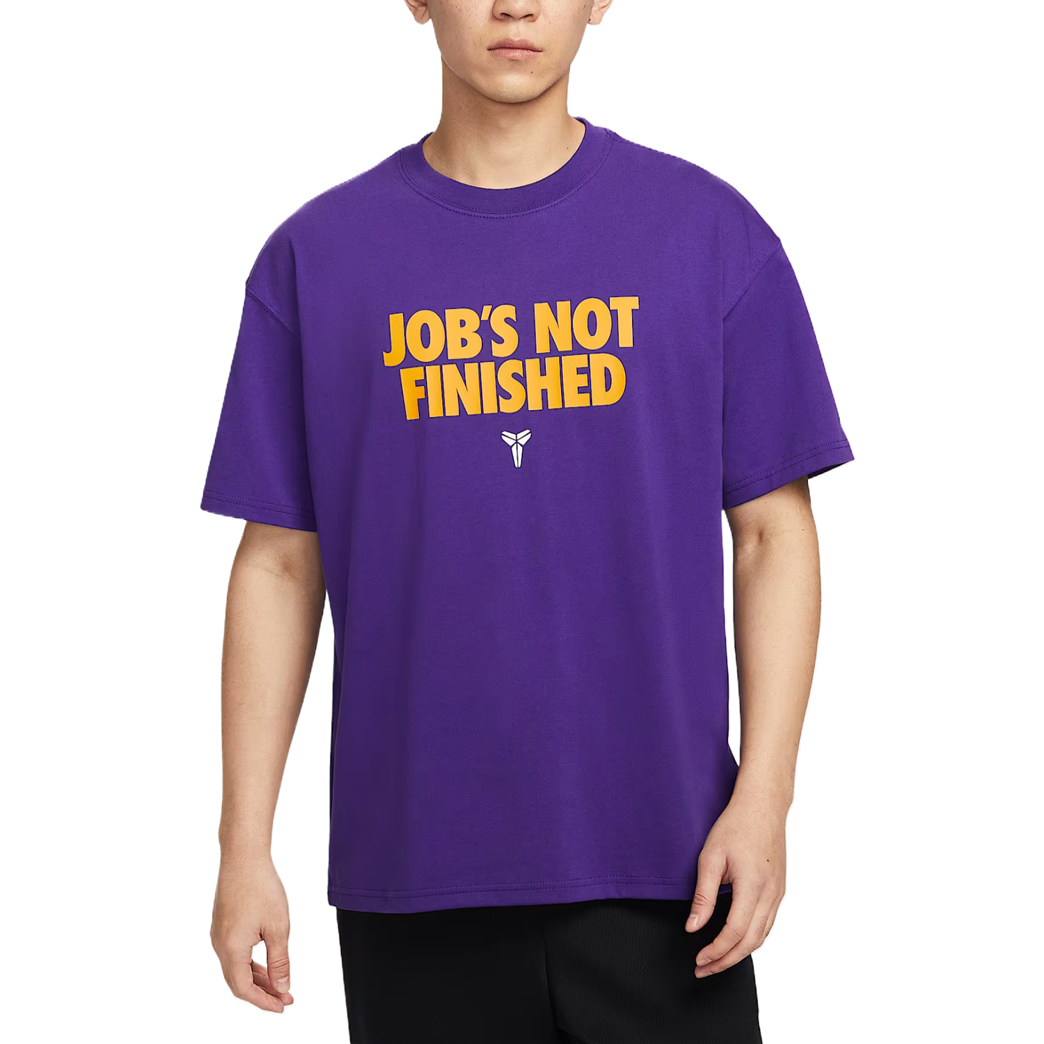 

Nike Футболка мужская садовая фиолетовая, Фиолетовый, Nike Футболка мужская садовая фиолетовая