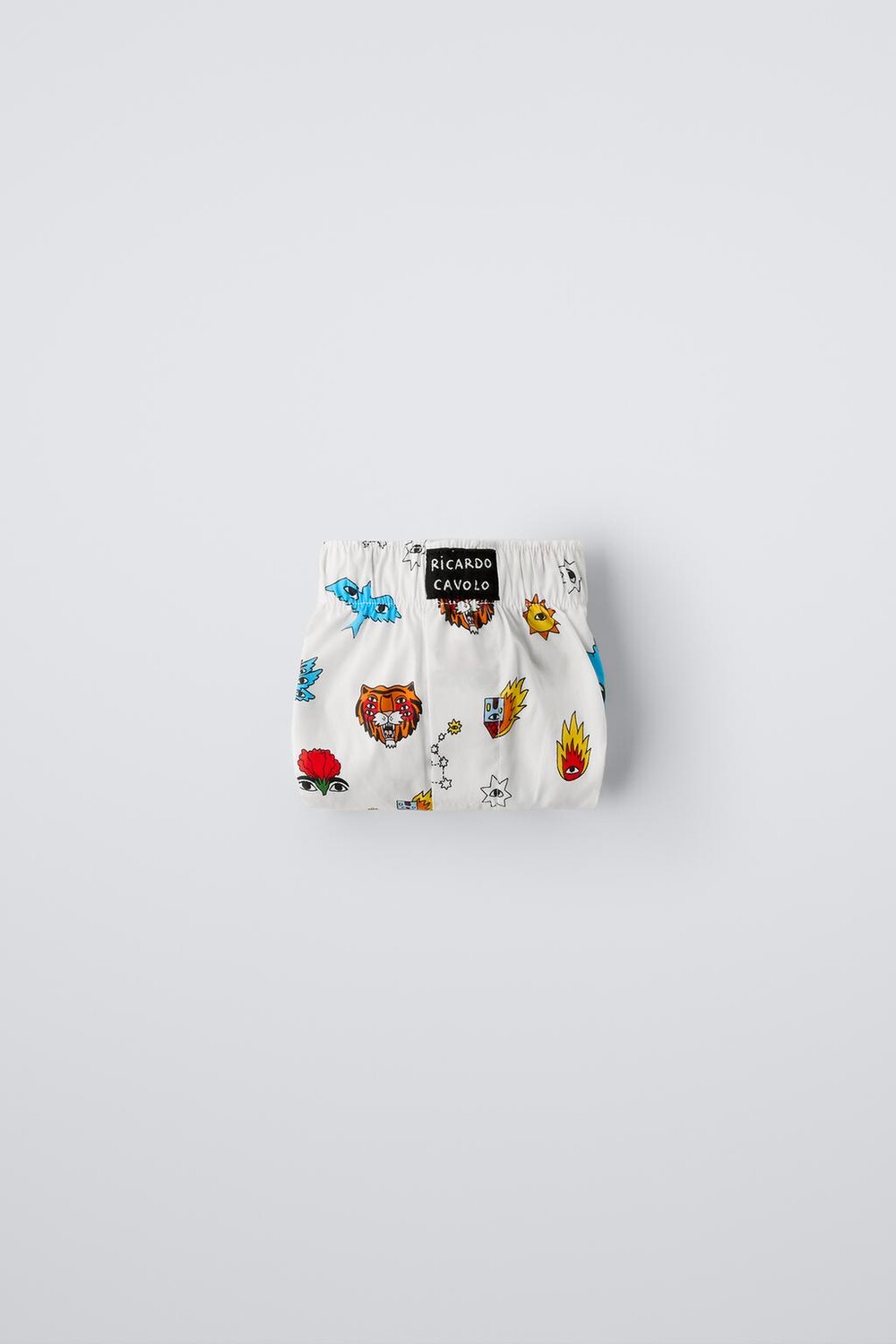 

Возраст 6-14/боксеры x рикардо каволоо ZARA, экрю