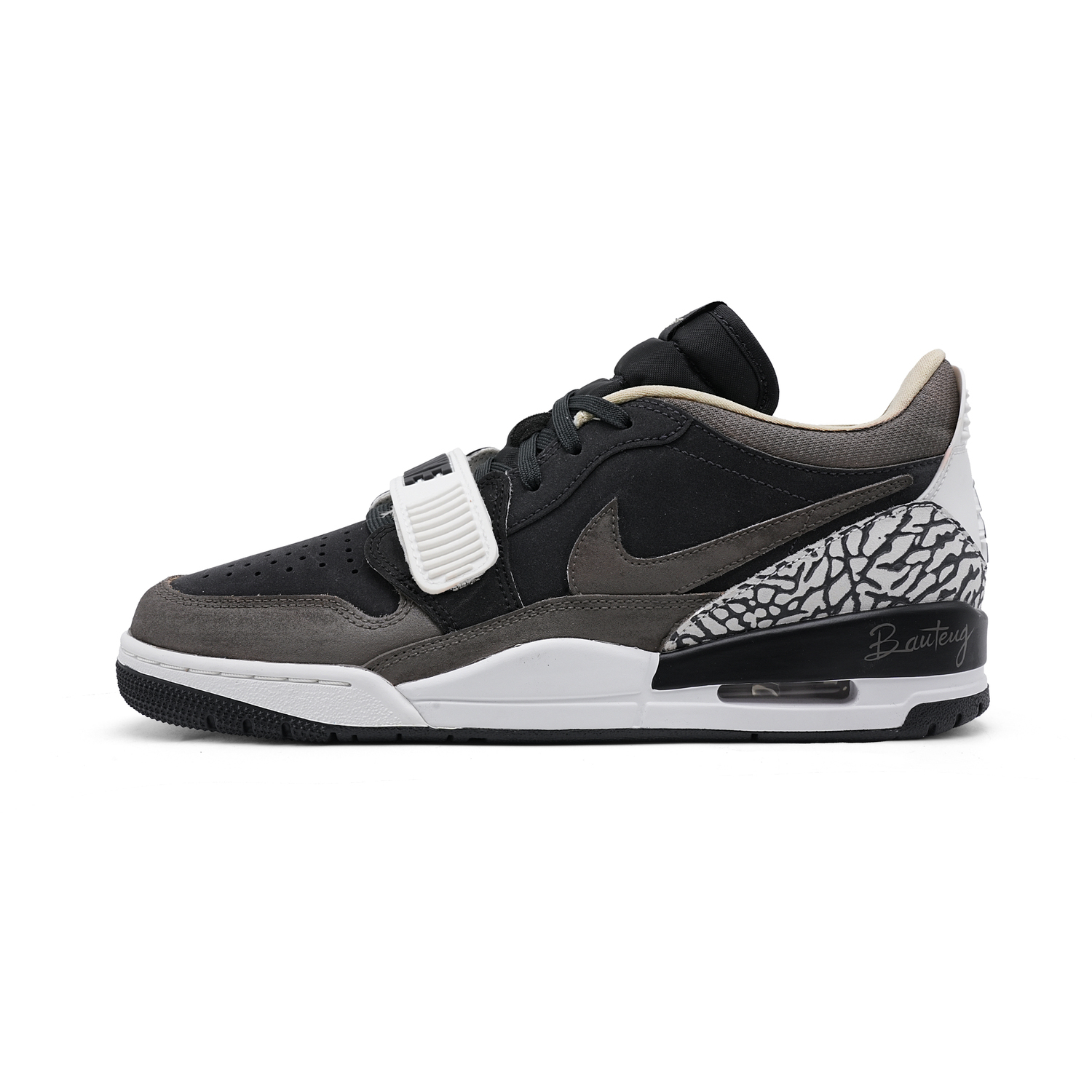 

Jordan Legacy 312 Abrasion Resistant Low top Vintage Basketball Shoes мужские черно-коричневые