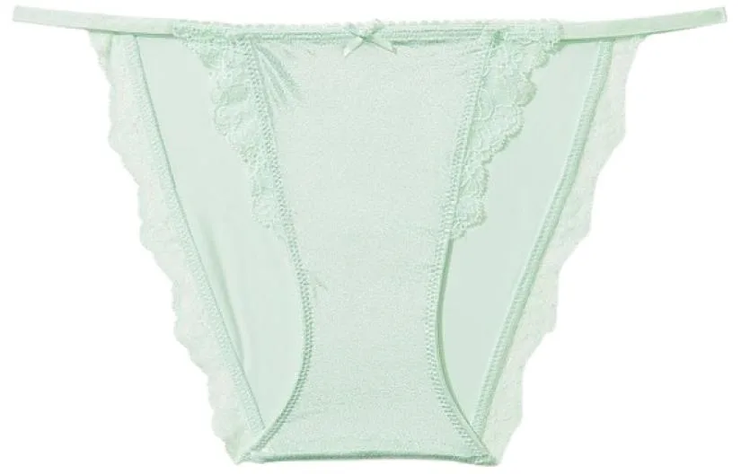 Victoria's Secret Женские трусики 1 шт бирюзовые