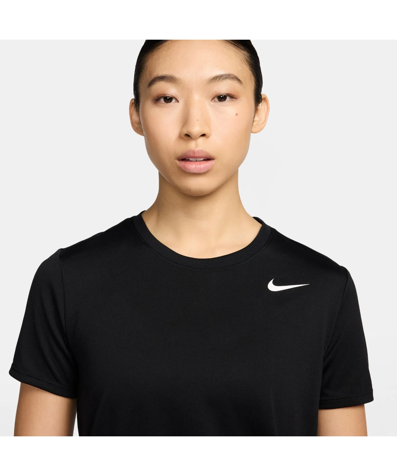 Унисекс футболка для фитнеса NIKE Dri-FIT Relaxed чёрная — фото 3
