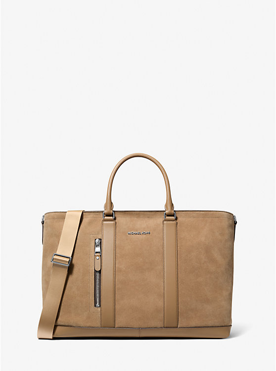 

Сумка-Тоут Hudson из замши Michael Kors, коричневый