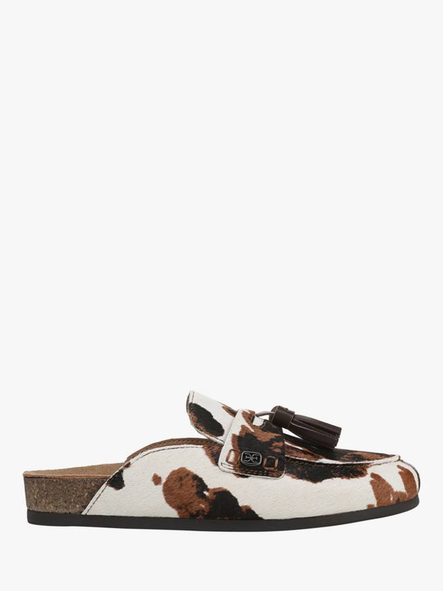 Туфли Astrid на платформе из кожи с принтом Animal Print Sam Edelman