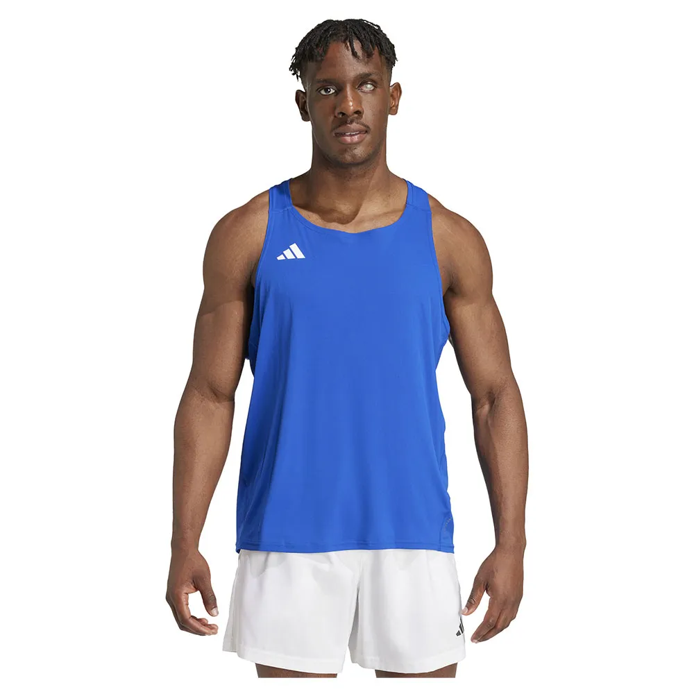 

Футболка без рукавов спортивная adidas Adizero Essentials, синий