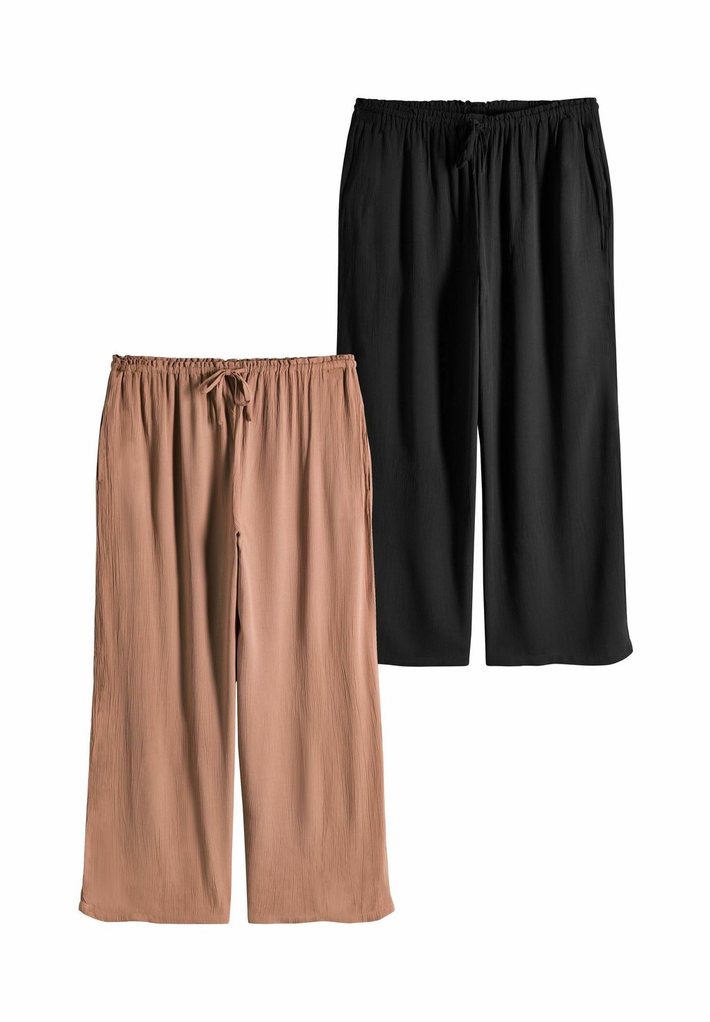 

Брюки REGULAR FIT - 2 PACK WIDE LEG THE SET, черный