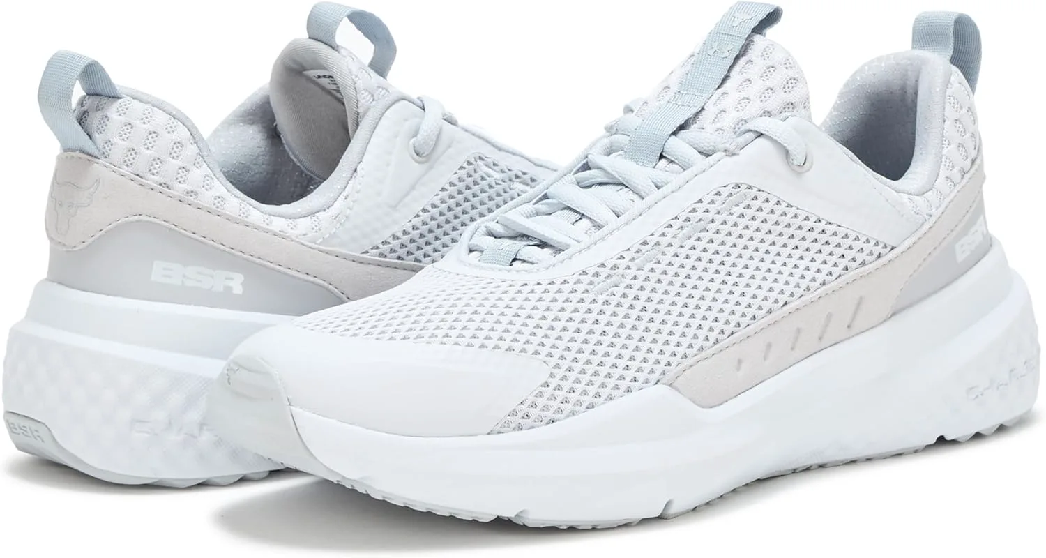 Мужские тренировочные кроссовки Under Armour Project Rock Blood Sweat Respect 5, серый — фото 2