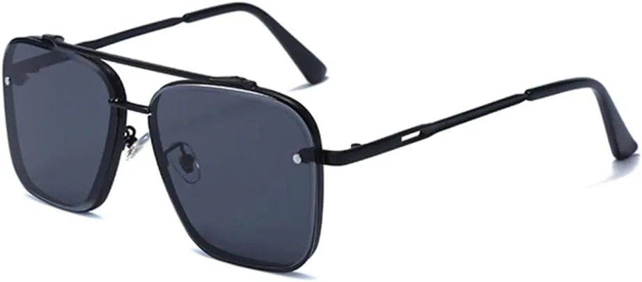 

MUTYNE Модные классические квадратные солнцезащитные очки, стильные мужские винтажные металлические солнцезащитные очки, женские солнцезащитные очки UV400, 02