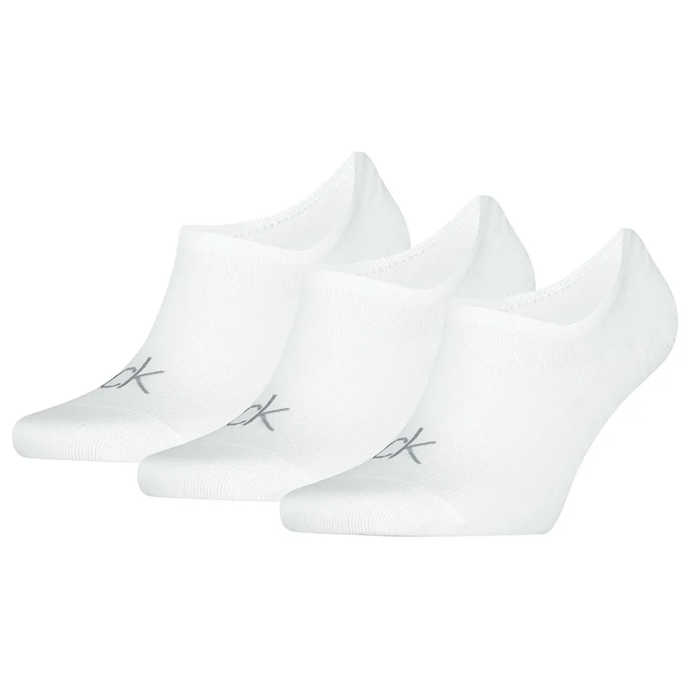

Носки 3 шт Calvin Klein 701236412 no show, белый