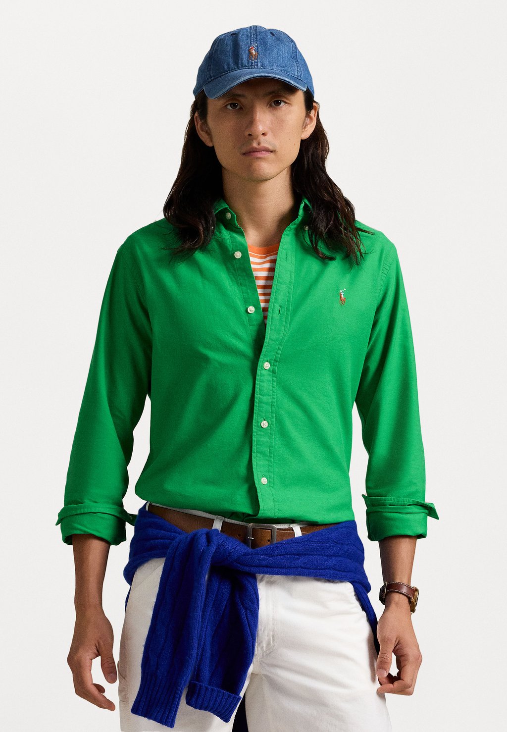 

Рубашка SLIM FIT OXFORD SHIRT Polo Ralph Lauren, бирюзовый