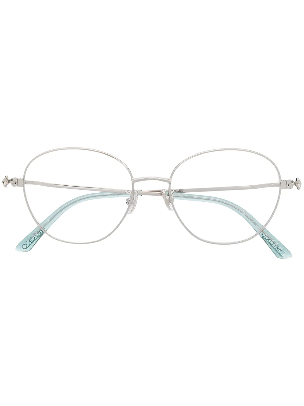 

Очки в круглой оправе Jimmy Choo Eyewear, серебяный
