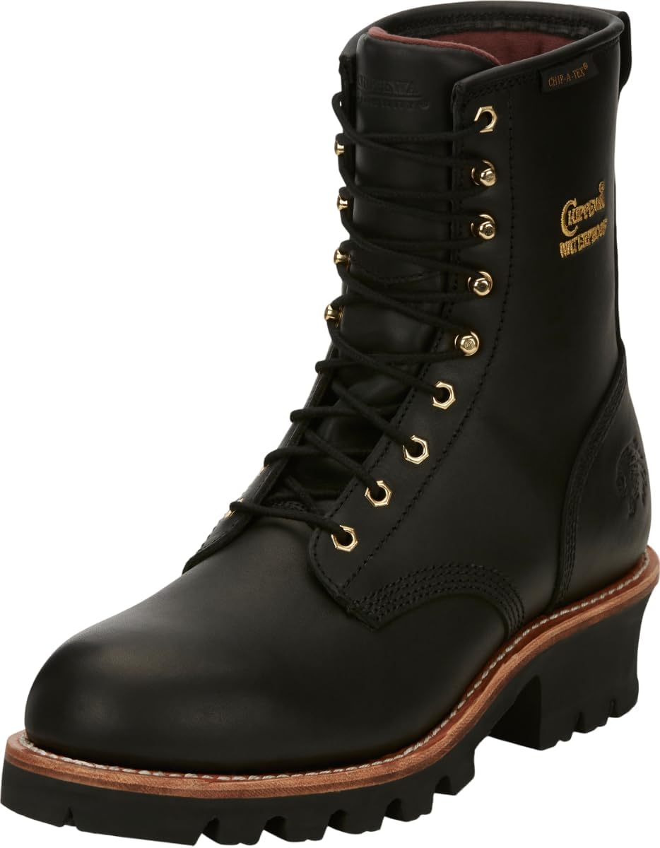 

Рабочие ботинки Chippewa Paladin 20 см, водонепроницаемые, утепленные, со стальным носком, мужские, защита от поражения электрическим током, масло- и противоскользящие, черный