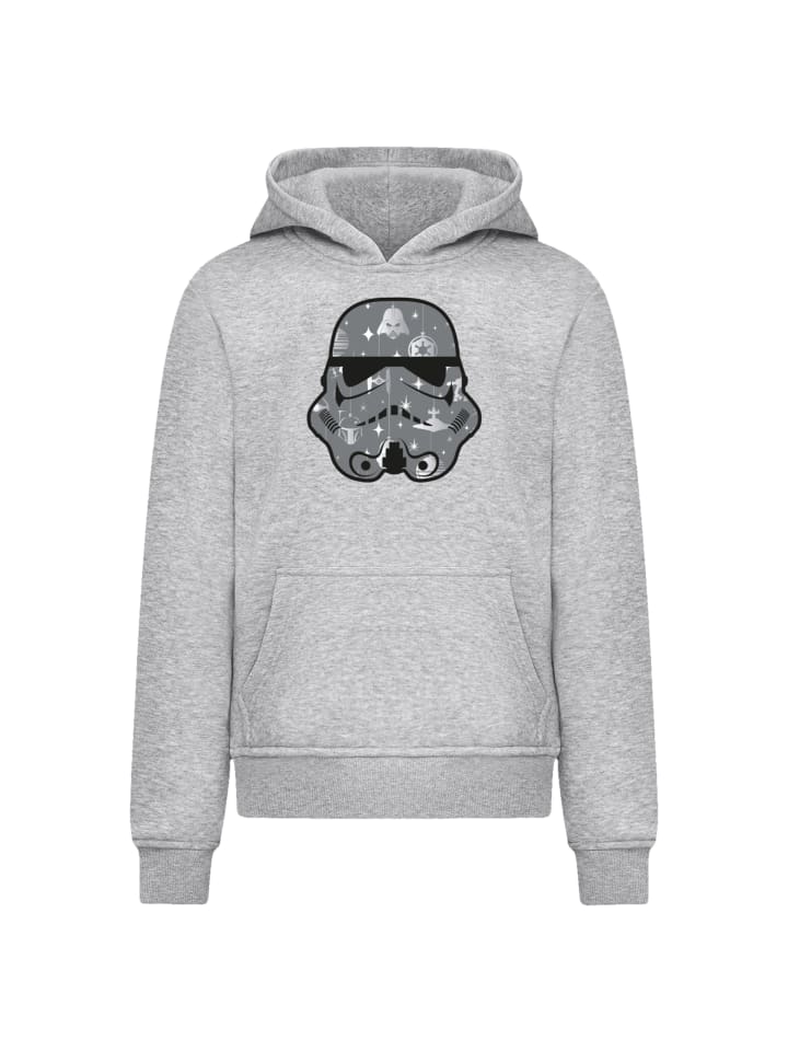 

Пуловер F4NT4STIC Hoodie Star Wars Trooper XMAS, пятнистый серый