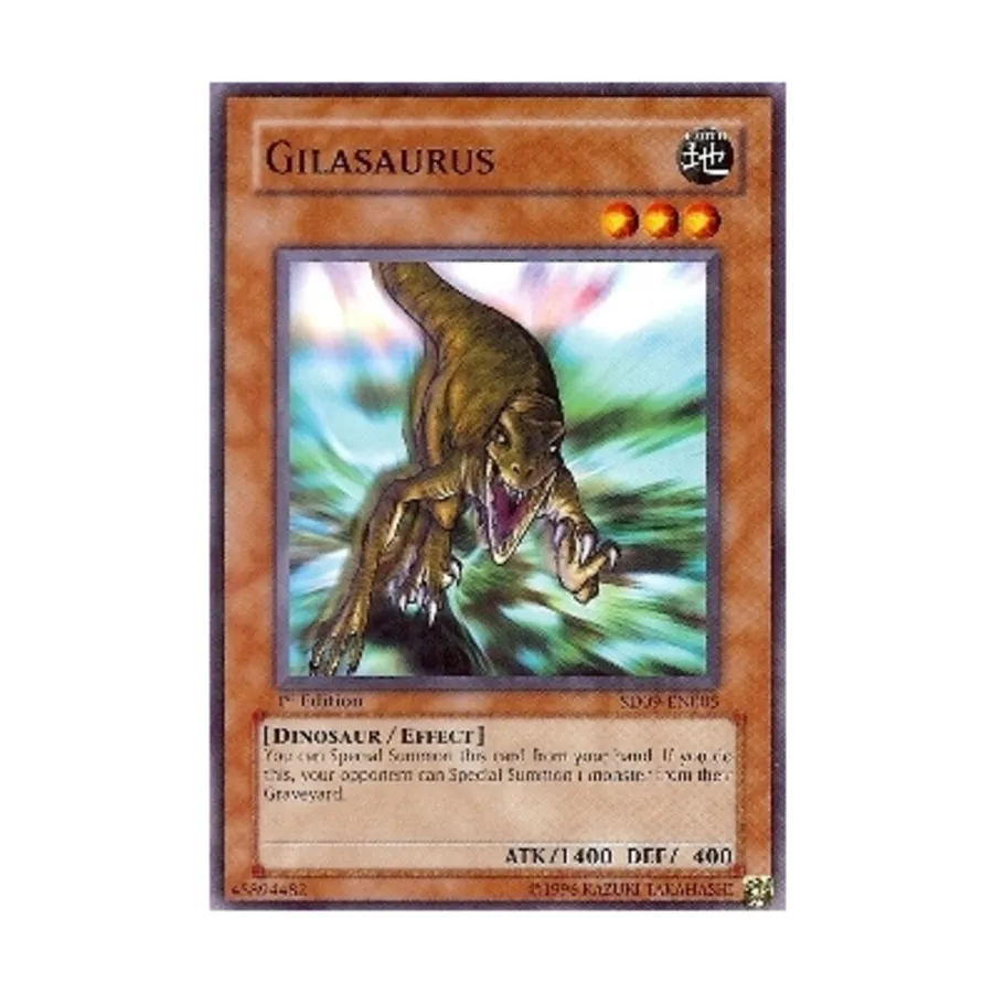 

CCG Гилазавр (Обычный), Yu-Gi-Oh - Structure Deck - Dinosaur's Rage - Singles