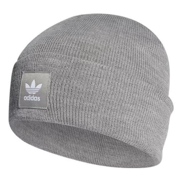 

Бейсболка adicolor cuff beanie 'grey' Adidas, серый