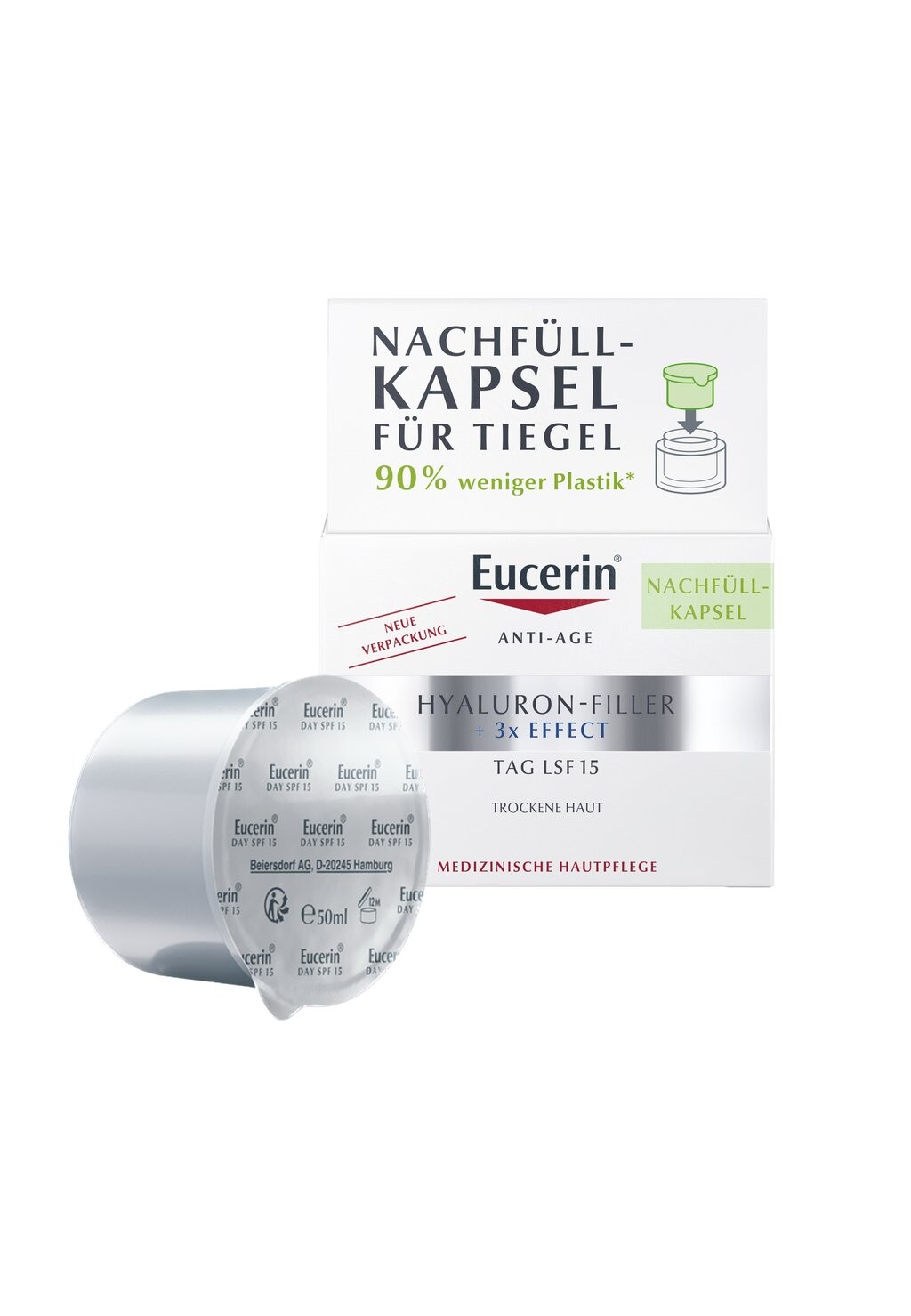 

Крем для лица HYALURON-FILLER + 3X EFFECT TAG LSF 15 Eucerin