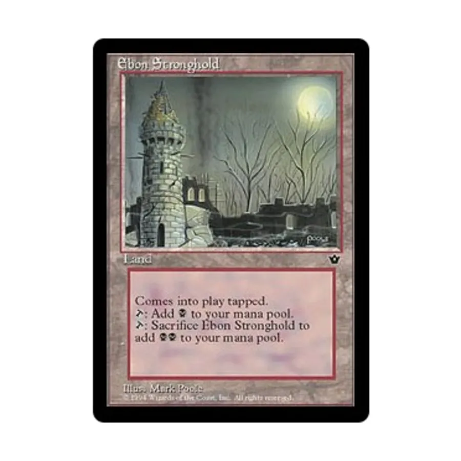 

CCG Эбеновая крепость (U2), MTG - Fallen Empires
