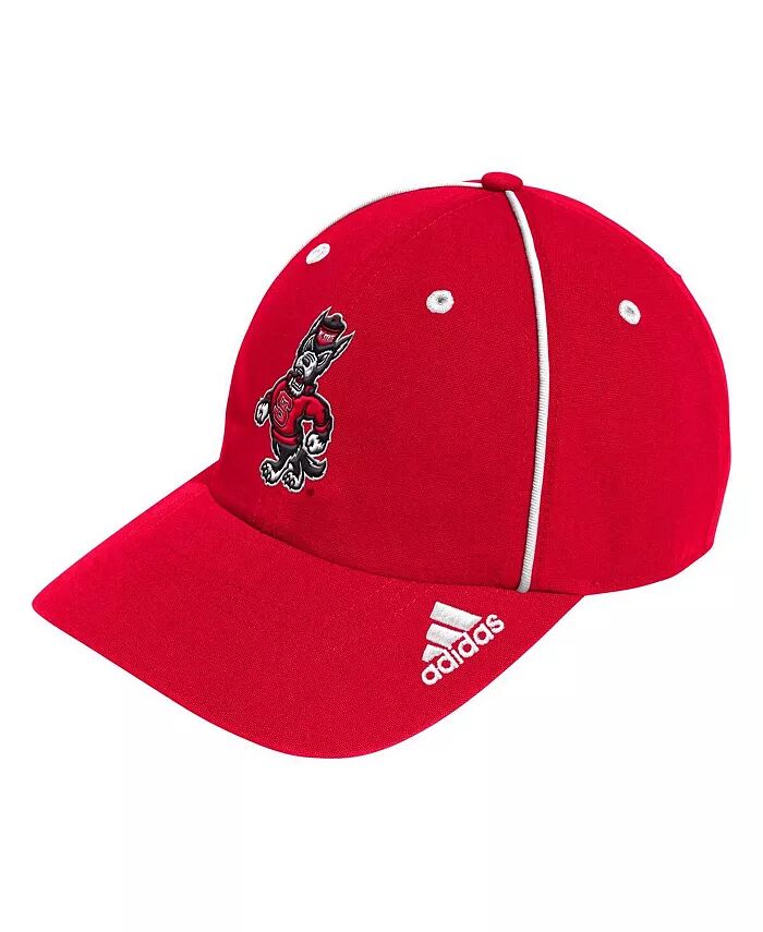 

Мужская красная шапка NC State Wolfpack Locker Room Athlete Pack Slouch Adjustable adidas