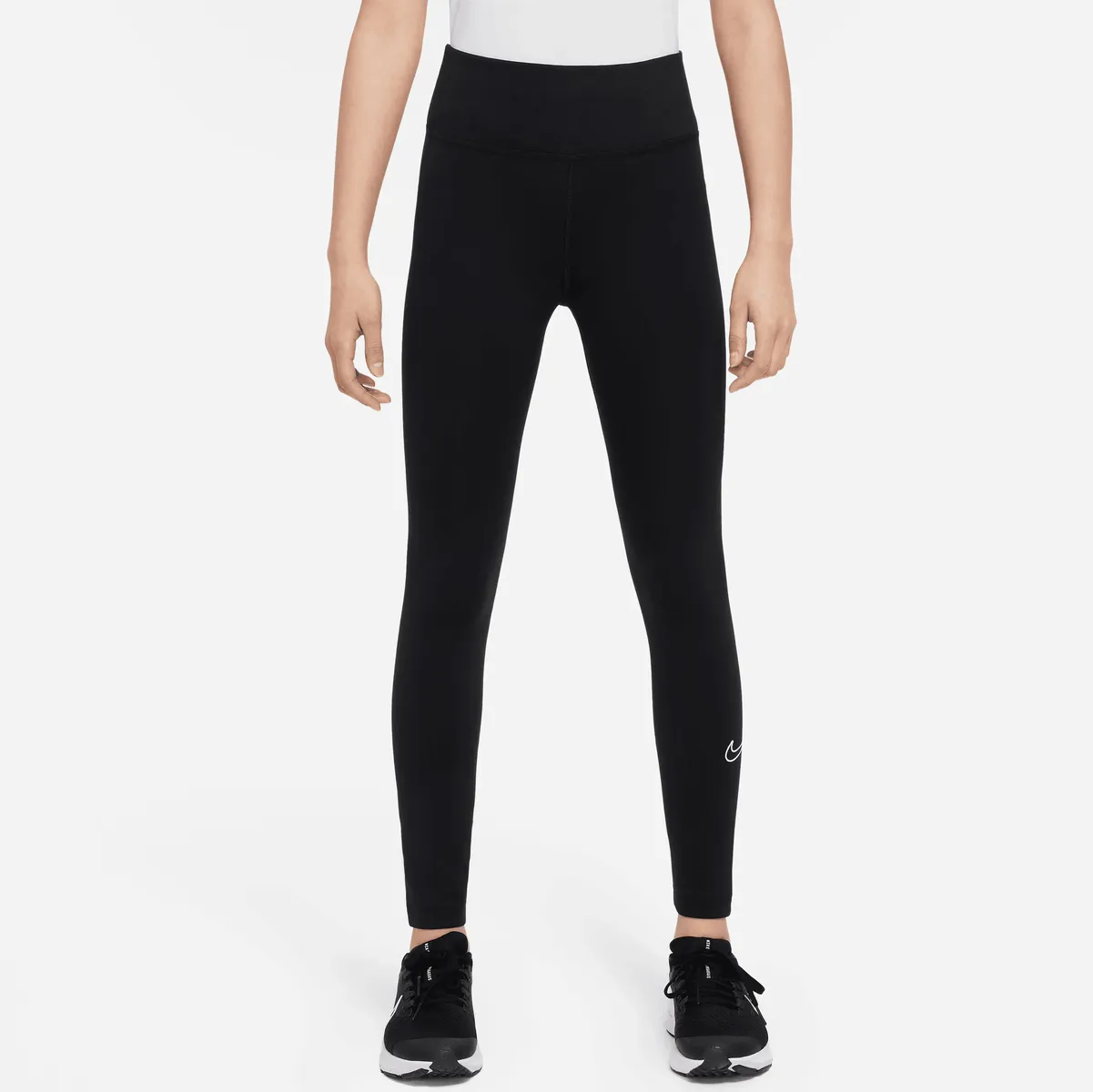 

Тренировочные тайтсы Nike "Therma-FIT One Big Kids' (Girls' Leggings)", белый