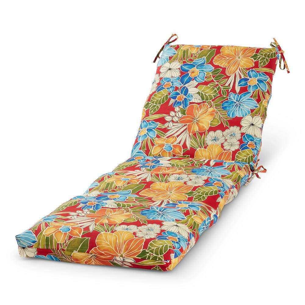 

Greendale Home Fashion Подушка для уличного шезлонга Greendale Home Fashions, цвет Aloha Red