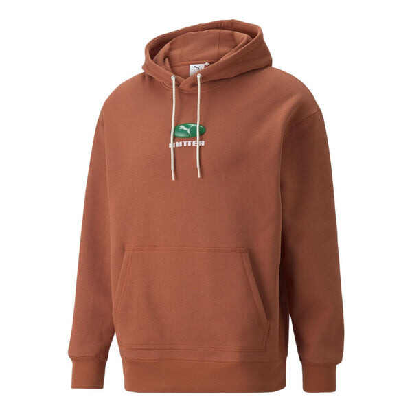 

Толстовка x butter goods hoodie 'brown' Puma, коричневый