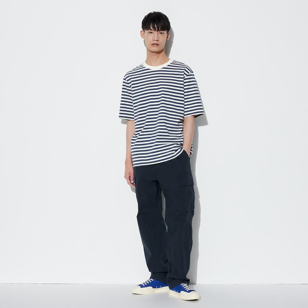 Футболка унисекс Uniqlo, темно-синий — фото 4