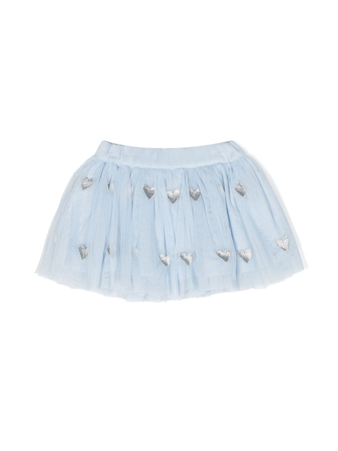 

Stella McCartney Kids юбка из тюля с вышивкой, синий