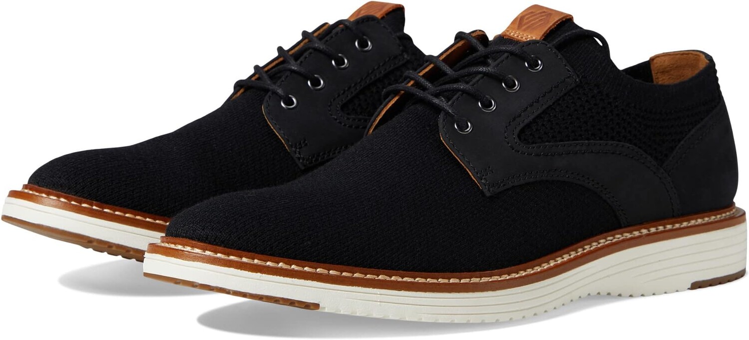 

Оксфорды Upton Knit Plain Toe Johnston & Murphy, цвет Black Knit