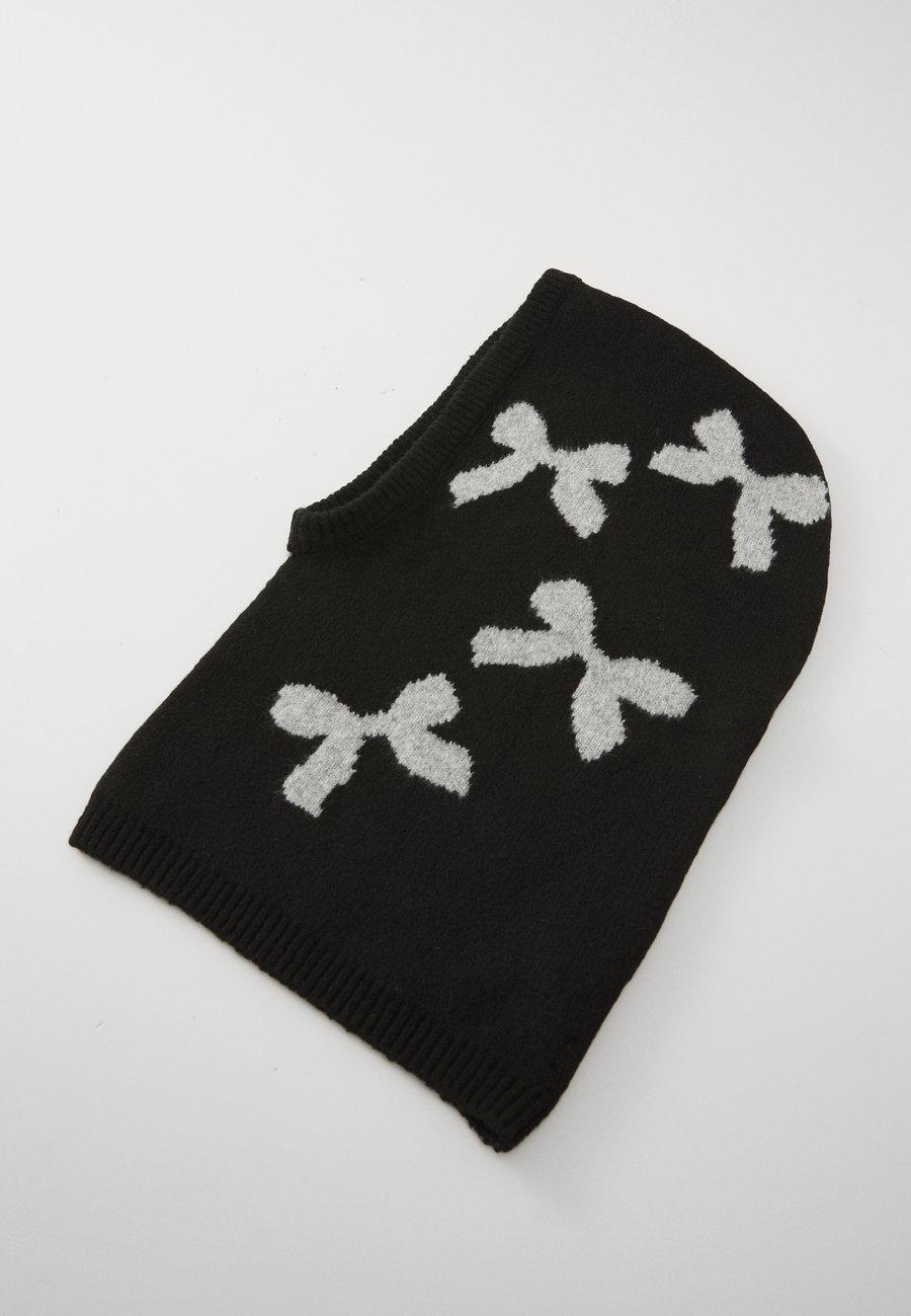 

Шапка Even&Odd Beanie, Black/Grey Melange/Black