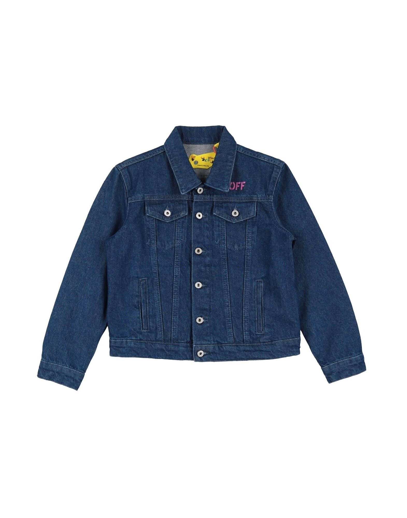 

Джинсовая куртка для мальчиков Off, синий