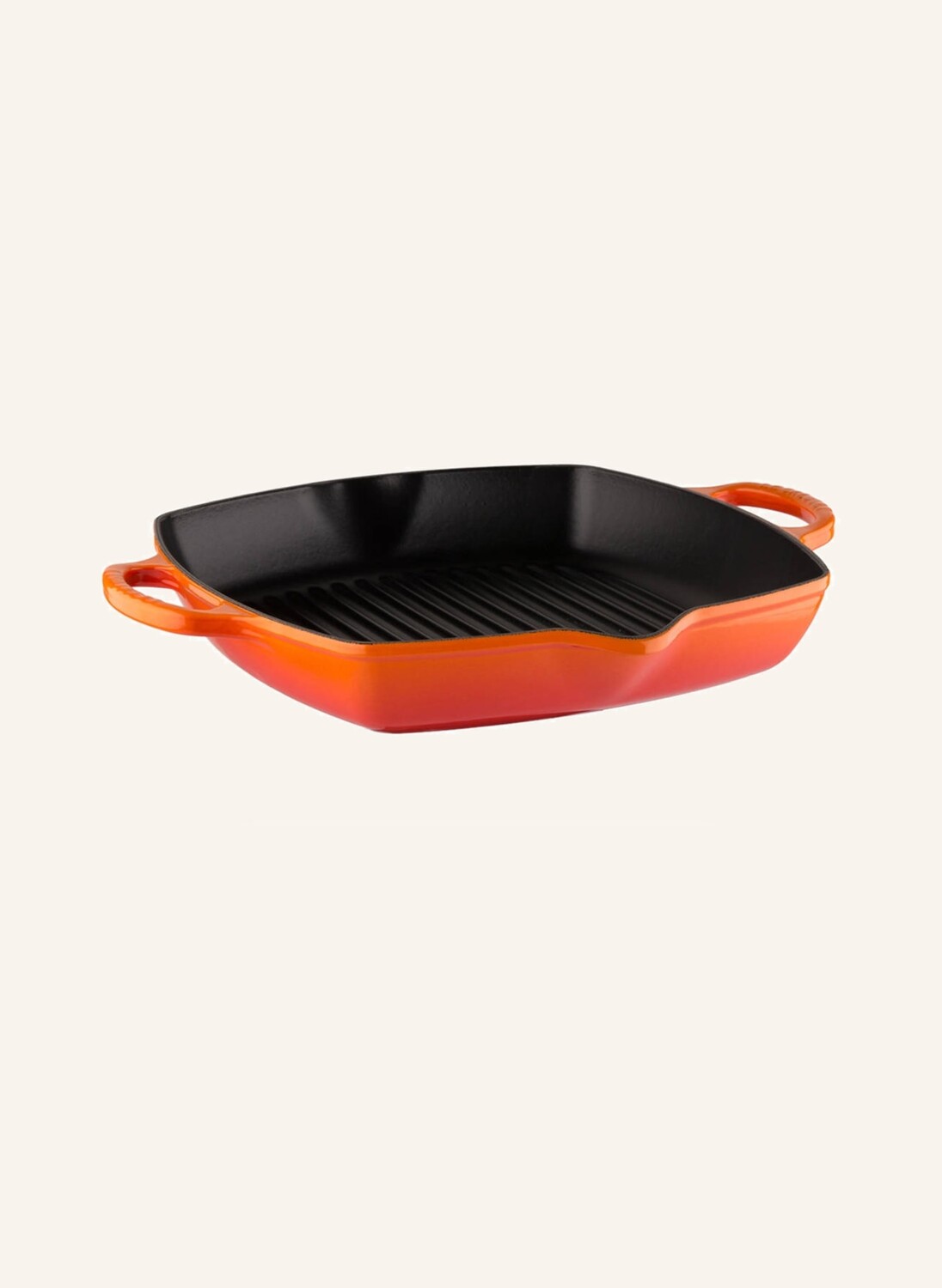 

Фирменная сковорода-гриль, диаметр: 30 см. Le Creuset, красный