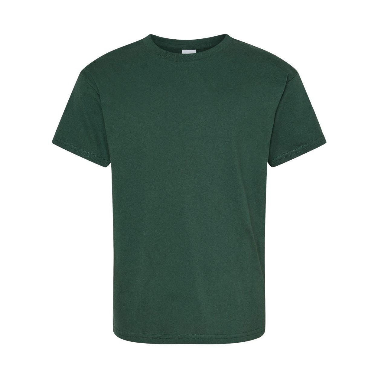 

Молодежная футболка Hanes Essential-T, цвет Athletic Dark Green