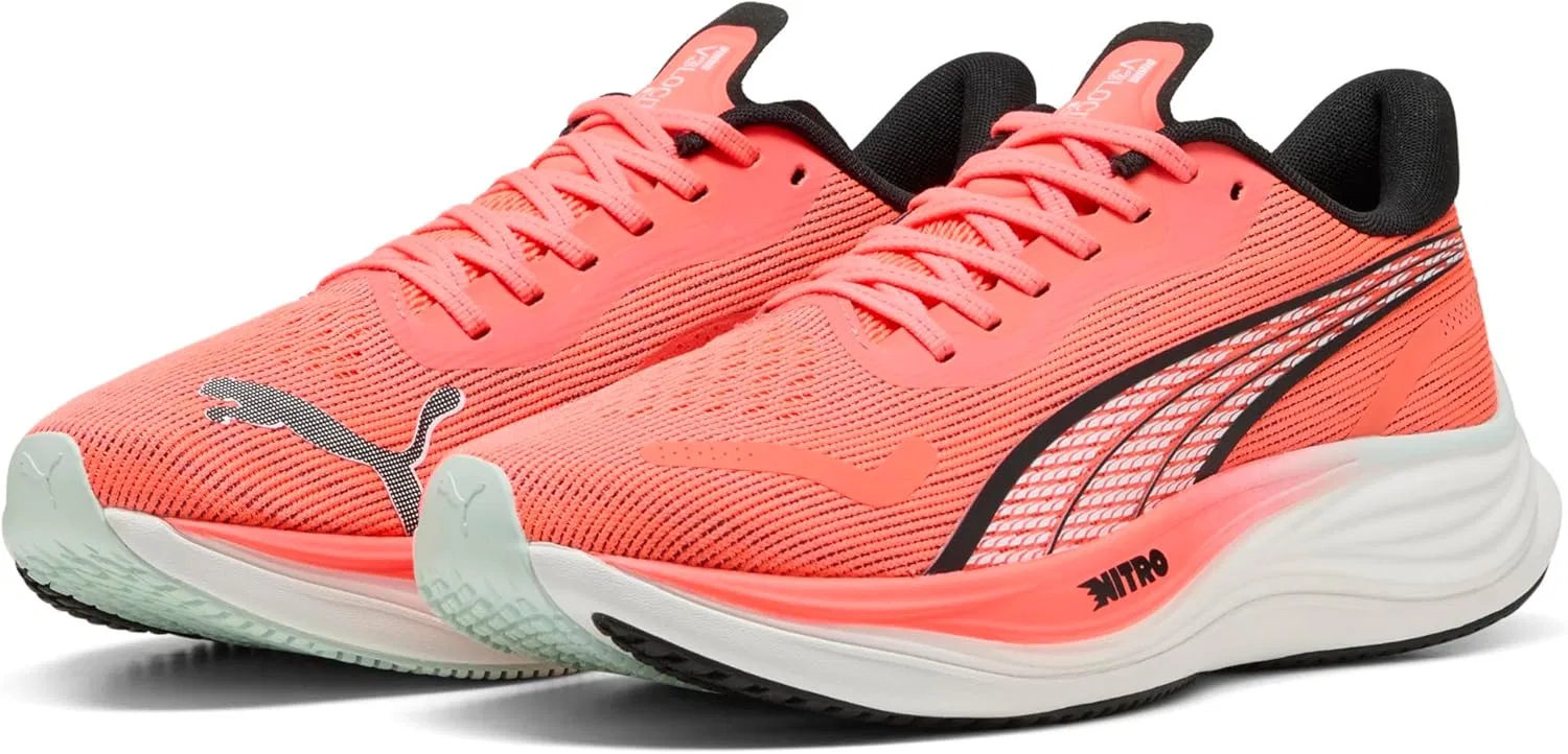 Женские кроссовки Puma Velocity Nitro 3, Glowing Red Puma Black Puma White