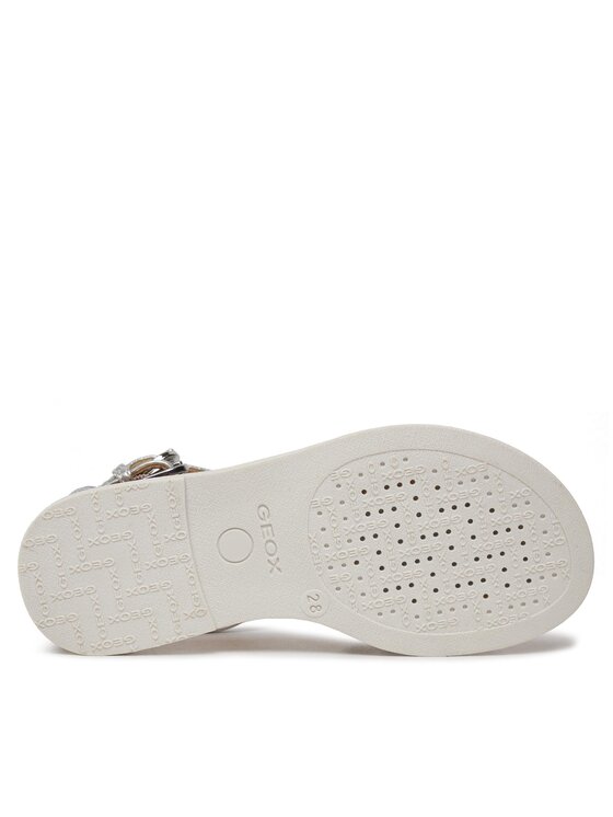 Сандалии J Sandal Karly Girl J7235D 0QDAJ C1007 S Geox, серебряный — фото 4