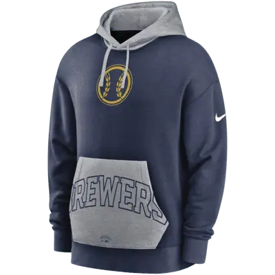 

Худи Nike Heritage (MLB Milwaukee Brewers), темно-синий