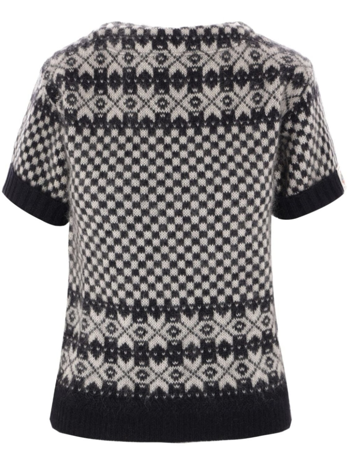 

Топ в клетку Bally, черный