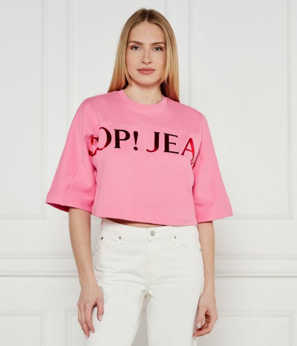 

Толстовка Joop! Jeans 57 Cropped Fit, розовый