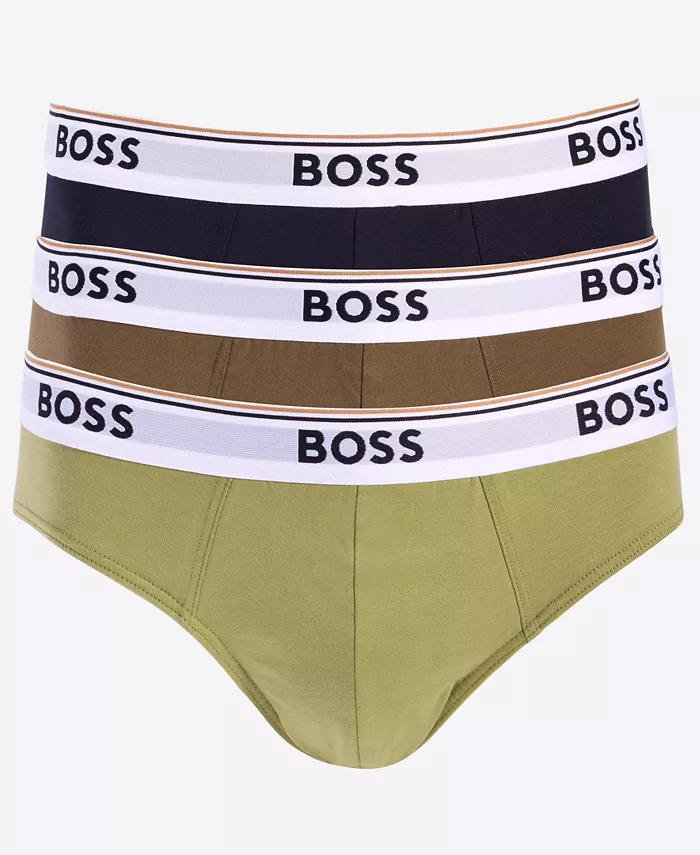 

Мужские трусы с логотипом Power, 3 шт Hugo Boss, мультиколор